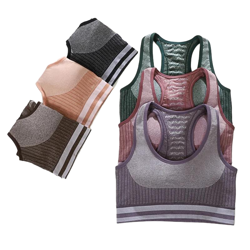 Picture of New Sports  beautiful back sexy sports wrap vest breatheble suppot  ladies sexy seamless underwater tube top jim training bra