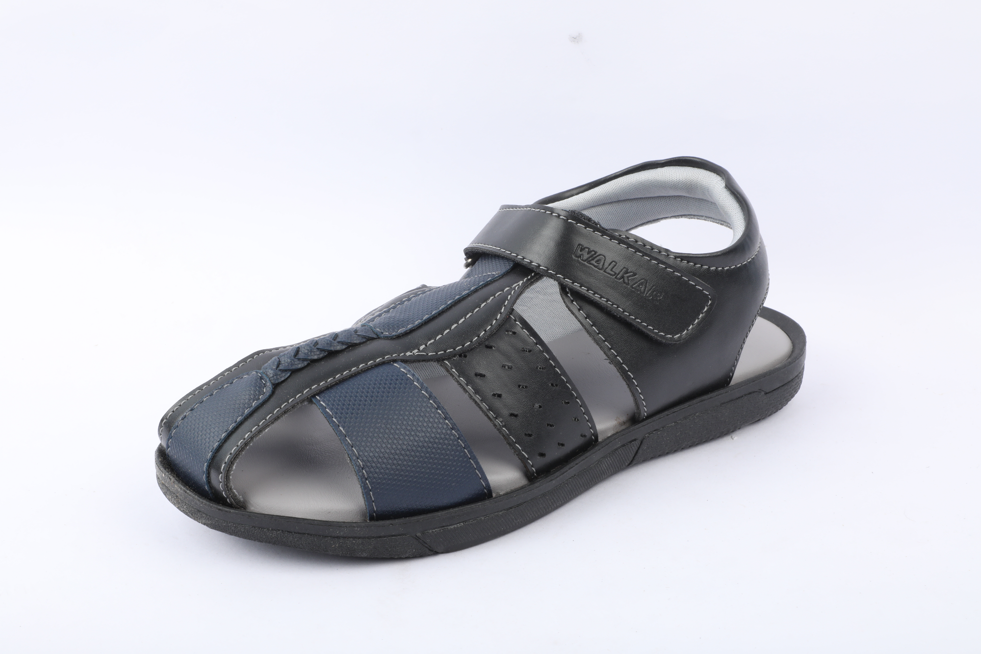 Picture of Boys Sandal Black Cycle Shoe