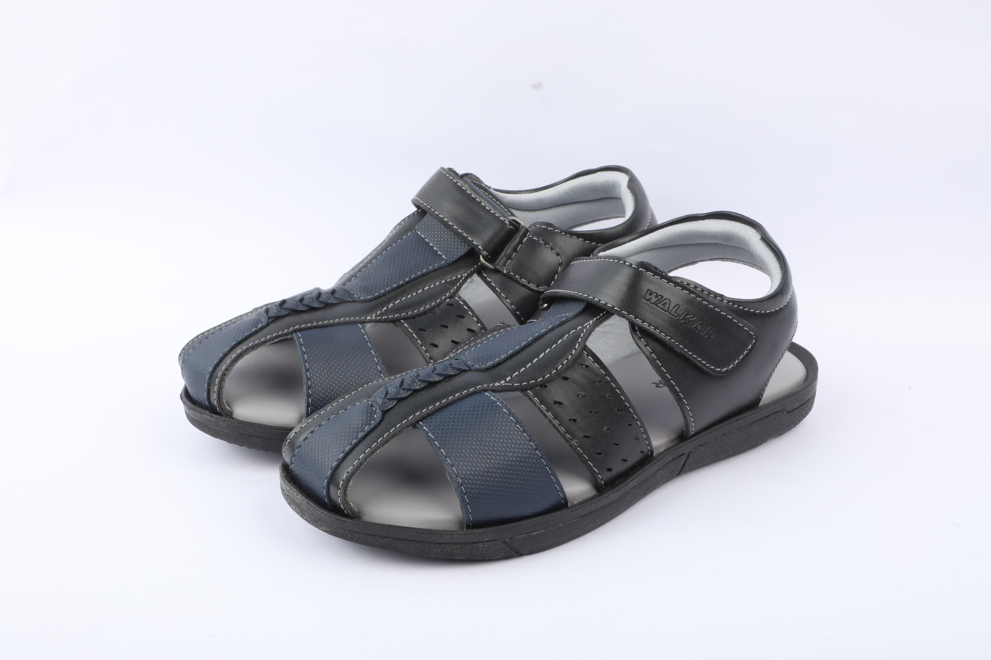 Picture of Boys Sandal Black Cycle Shoe