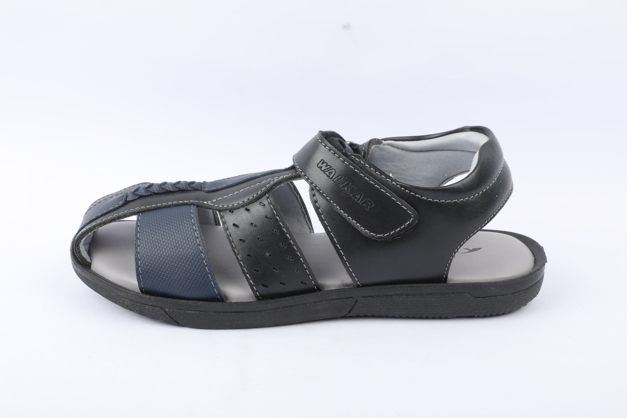Picture of Boys Sandal Black Cycle Shoe