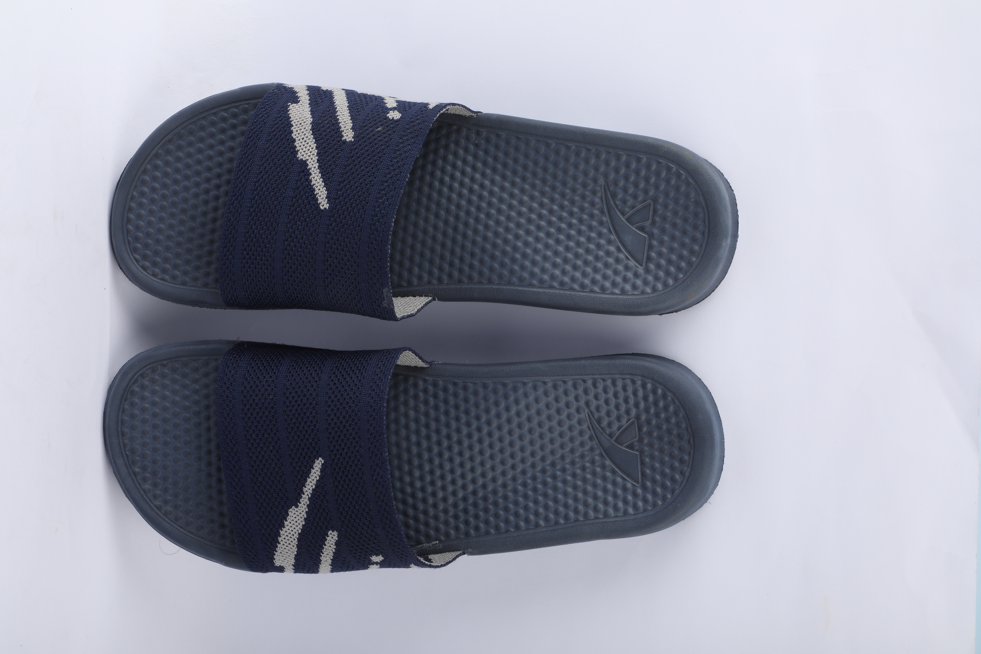 Picture of Mens lifestyle slide blue strike - RTL
