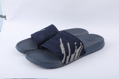 Picture of Mens lifestyle slide blue strike - RTL