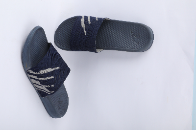 Picture of Mens lifestyle slide blue strike - RTL