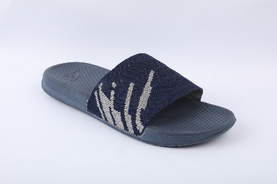Picture of Mens lifestyle slide blue strike - RTL