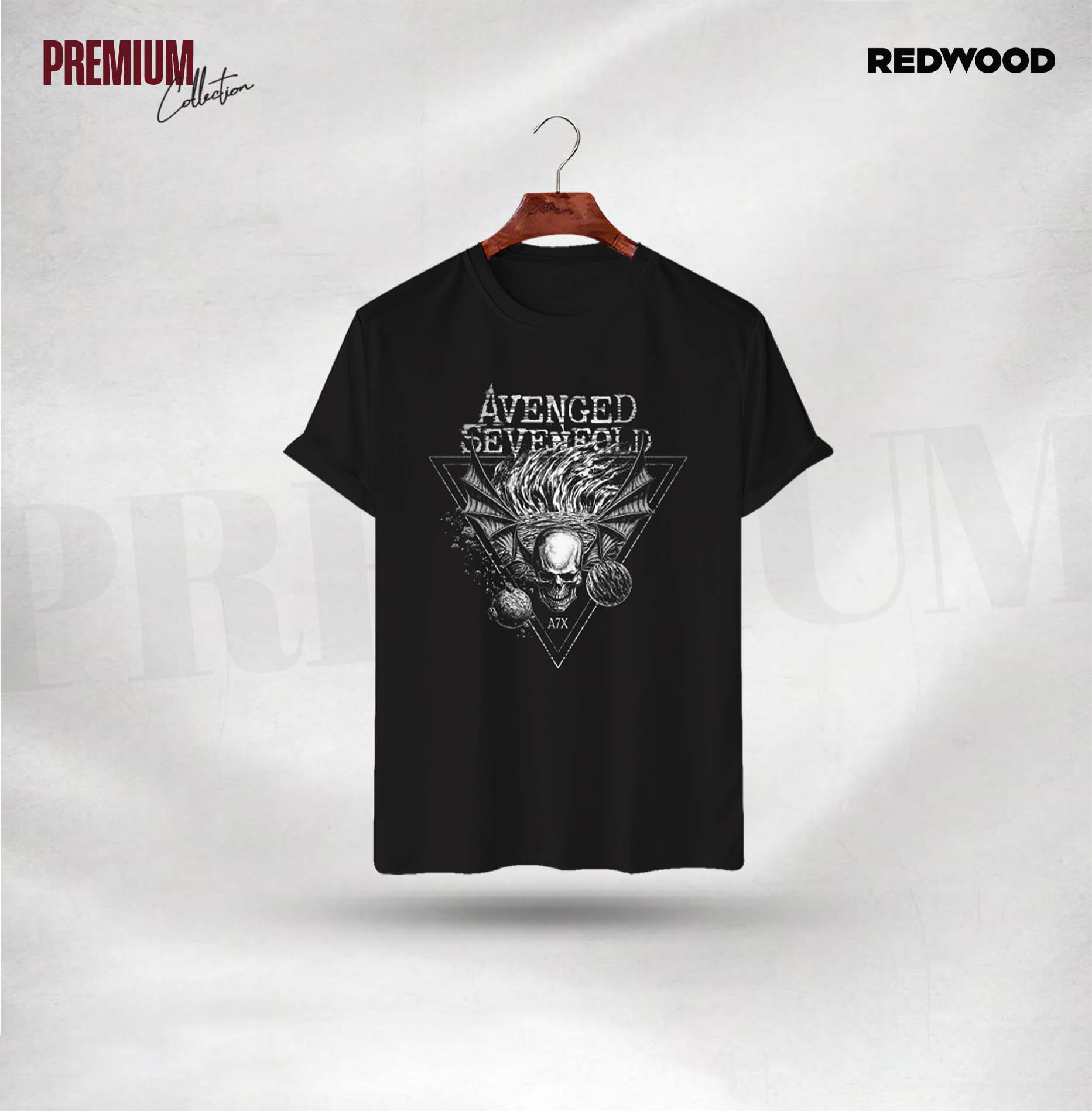 Picture of REDWOOD PREMIUM Heavy Metal T-Shirt - Avenged Sevenfold 1