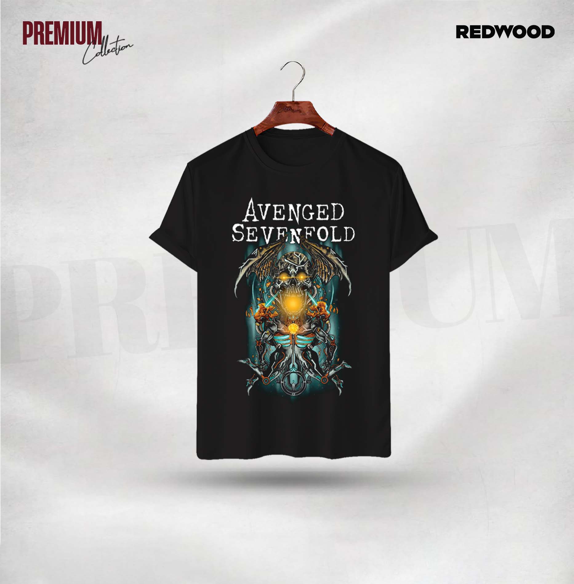 Picture of REDWOOD PREMIUM Heavy Metal T-Shirt - Avenged Sevenfold 2