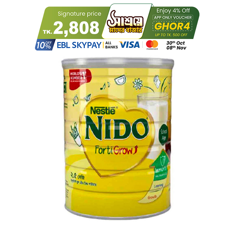 Picture of  NIDO Fortigrow Tin 2.5kg Picture of  NIDO Fortigrow Tin 2.5kg