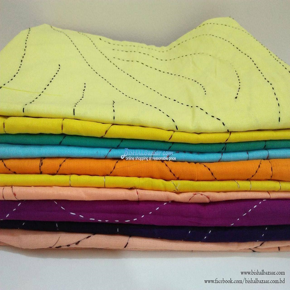 Picture of Combo Pack of 6 Pieces Baby Nokshi Katha - Multicolor Picture of Combo Pack of 6 Pieces Baby Nokshi Katha - Multicolor