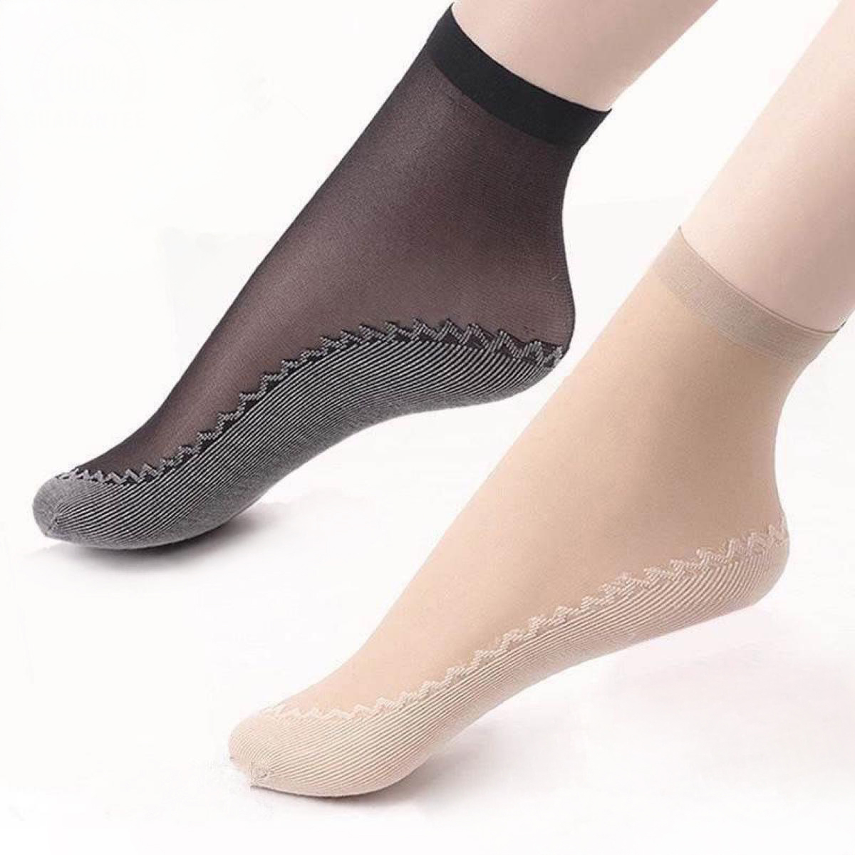 Picture of Velvet Bamboo Fiber Garbage Socks for Women - Spring and Summer Comfortable Cotton Blend