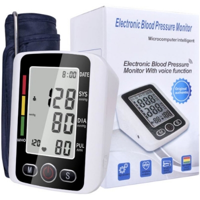 Picture of Electronic & Digital Blood Pressure Monitor with Voice Function
