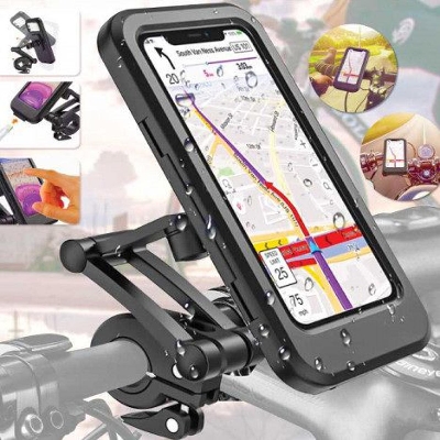 Picture of Universal Waterproof Bicycle Phone Holder Mobile Phone Stand