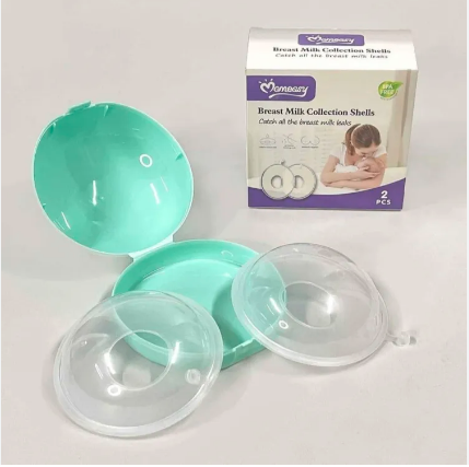 Picture of 2pices Silicone Wearable Breast Milk Collector With Carrying Box By Beloved Beauty