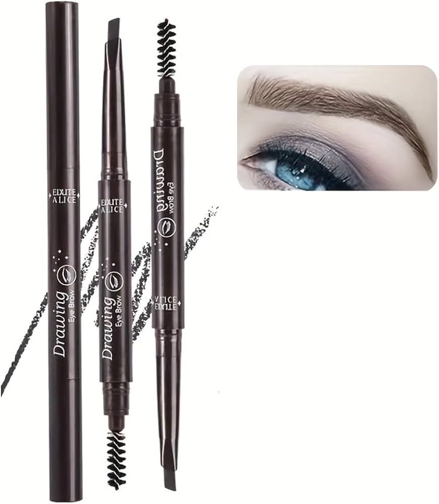 Picture of Waterproof Eyebrow Pencil With Brush Longwearing for Perfect Brows Picture of Waterproof Eyebrow Pencil With Brush Longwearing for Perfect Brows
