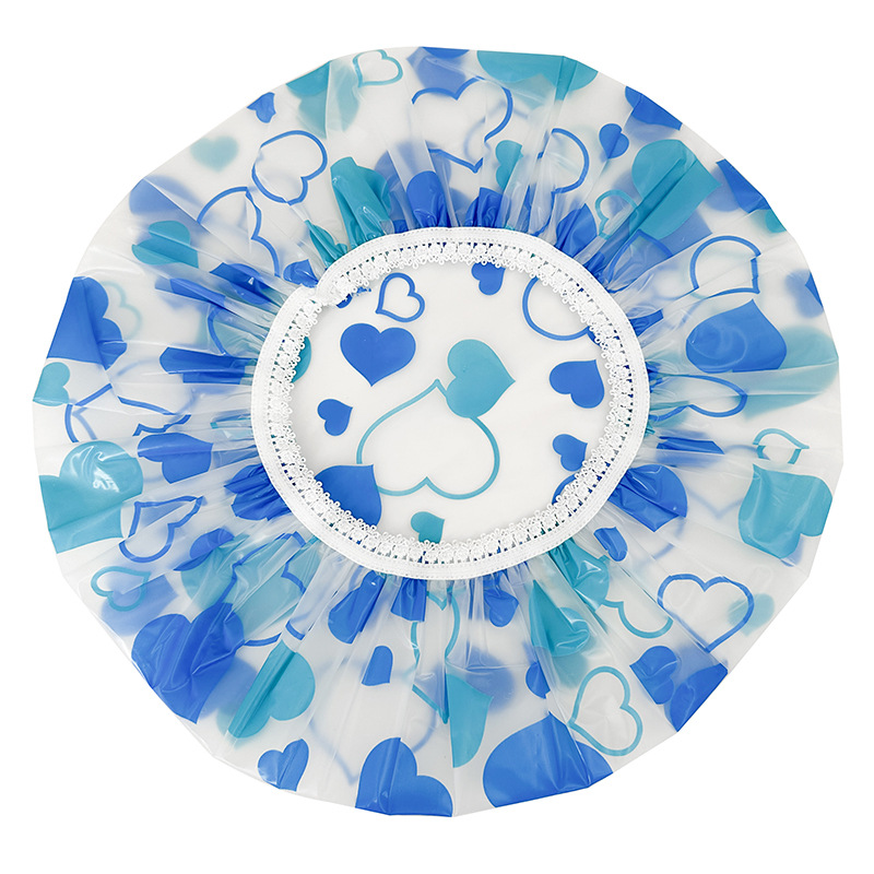 Picture of Waterproof Female Shower Cap/Women Shower Cap For Bath-1pcs Picture of Waterproof Female Shower Cap/Women Shower Cap For Bath-1pcs