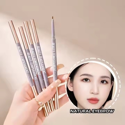 Picture of Natural Double Heads Automatic Waterproof Eyebrow Pencil With Eyebrow Brush Picture of Natural Double Heads Automatic Waterproof Eyebrow Pencil With Eyebrow Brush