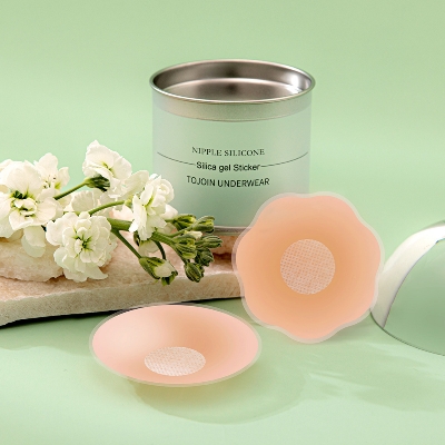 Picture of Women Silicone Nipple Stickers Anti-bump Chest Pad Lift Nipple Cover Pads 1-Pair Picture of Women Silicone Nipple Stickers Anti-bump Chest Pad Lift Nipple Cover Pads 1-Pair