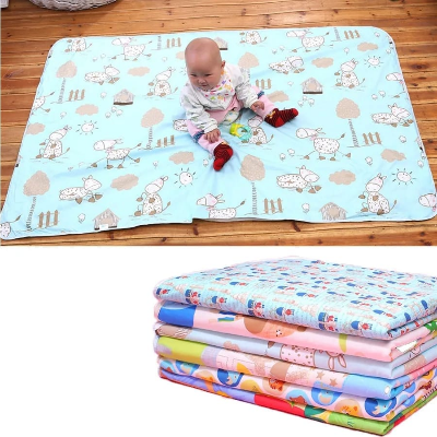 Picture of Waterproof Baby Urine Mat- 25 inch / 21inch color and desing  random