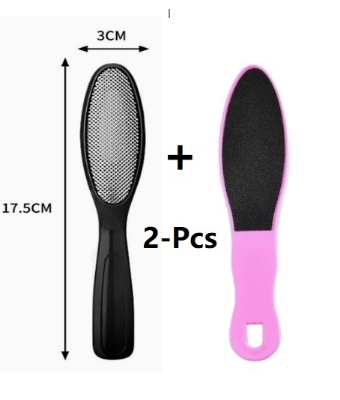 Picture of 2Pcs-Professional Double Sided Foot File Rasp Heel Grater Foot Scrubber Hard Dead Skin Callus Remover Pedicure File Foot Grater