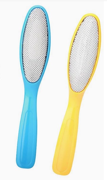 Picture of 2Pcs-Professional Double Sided Foot File Rasp Heel Grater Foot Scrubber Hard Dead Skin Callus Remover Pedicure File Foot Grater