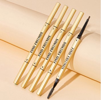 Picture of Double Headed Automatic Waterproof FIND FRIENDS Eyebrow Pencil With Brush Picture of Double Headed Automatic Waterproof FIND FRIENDS Eyebrow Pencil With Brush