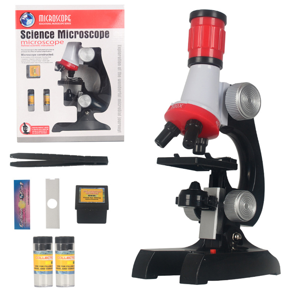 Picture of Smartasin Microscope Beginner Microscope Kit Science Kits for Kids -LED 100X, 400x, and 1200x Magnification, Great Gifts Educational Toys for Kids Picture of Smartasin Microscope Beginner Microscope Kit Science Kits for Kids -LED 100X, 400x, and 1200x Magnification, Great Gifts Educational Toys for Kids