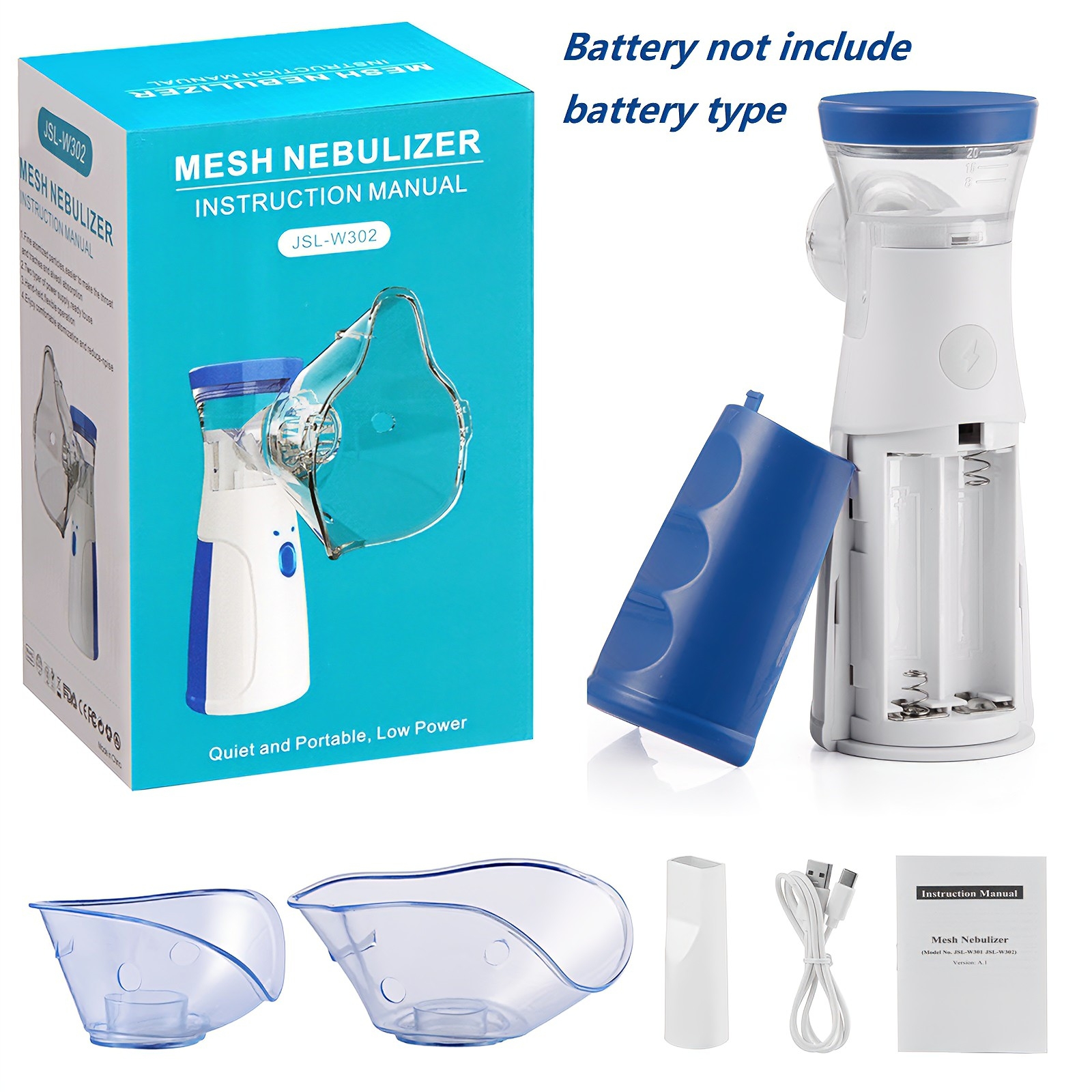 Picture of Mini Portable Handheld Nebulizer Machine – Ideal for Babies & Adults, Convenient for Daily Use Picture of Mini Portable Handheld Nebulizer Machine – Ideal for Babies & Adults, Convenient for Daily Use
