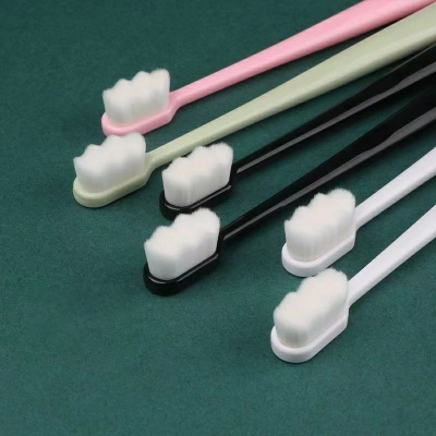 Picture of Super Soft Microfiber Tooth Brush Ultra Soft-Bristled Toothbrush Micro Nano Bristle 10K fine soft hair Picture of Super Soft Microfiber Tooth Brush Ultra Soft-Bristled Toothbrush Micro Nano Bristle 10K fine soft hair