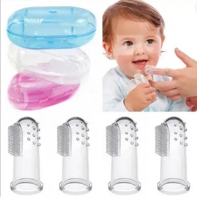 Picture of Baby Finger Toothbrush Children'S Teeth Cleaning Silicone Toothbrush Rubber Cleaning Kids Toothbrush with Box Picture of Baby Finger Toothbrush Children'S Teeth Cleaning Silicone Toothbrush Rubber Cleaning Kids Toothbrush with Box