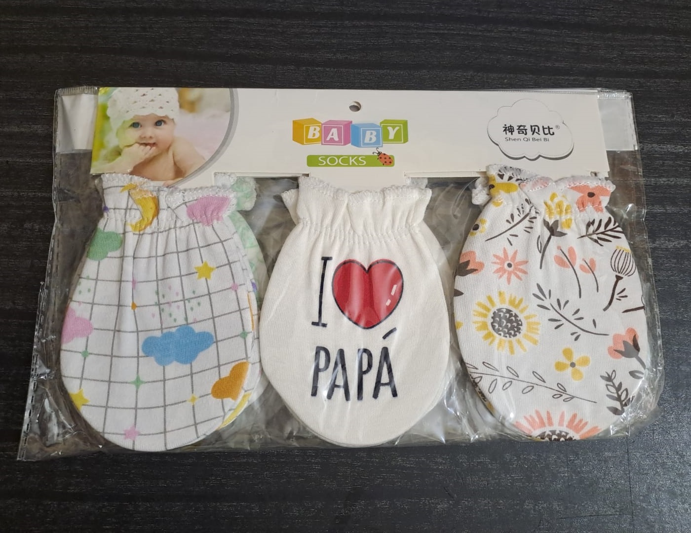 Picture of Baby Hand Gloves, Baby hand socks  1 pair 0-6 Months(China) Picture of Baby Hand Gloves, Baby hand socks  1 pair 0-6 Months(China)