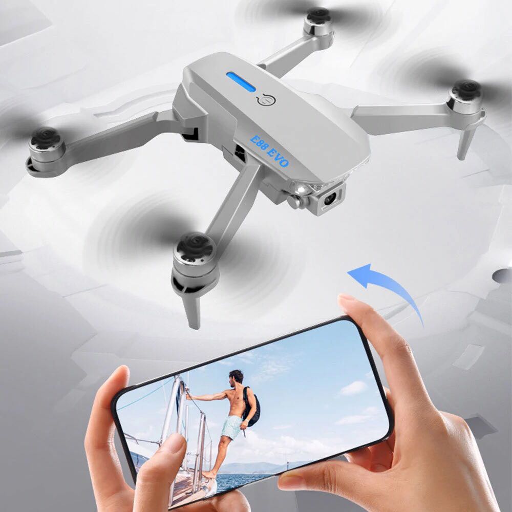 Picture of E88 Evo Brushless Motor Drone Kit With Uhd Camera And Intelligent Flight Modes Picture of E88 Evo Brushless Motor Drone Kit With Uhd Camera And Intelligent Flight Modes