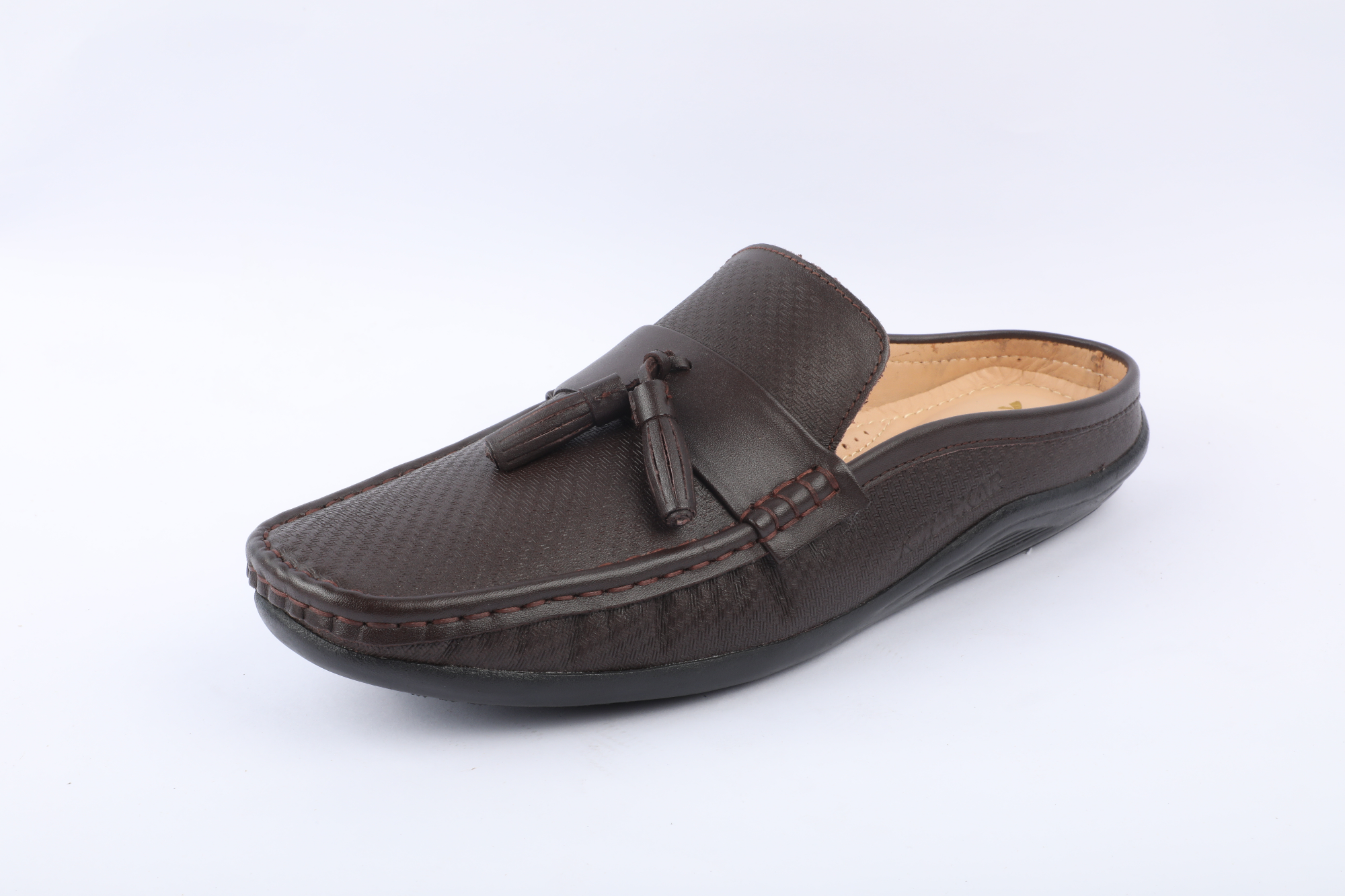Picture of Mens Half Shoe-Brown-85550004539