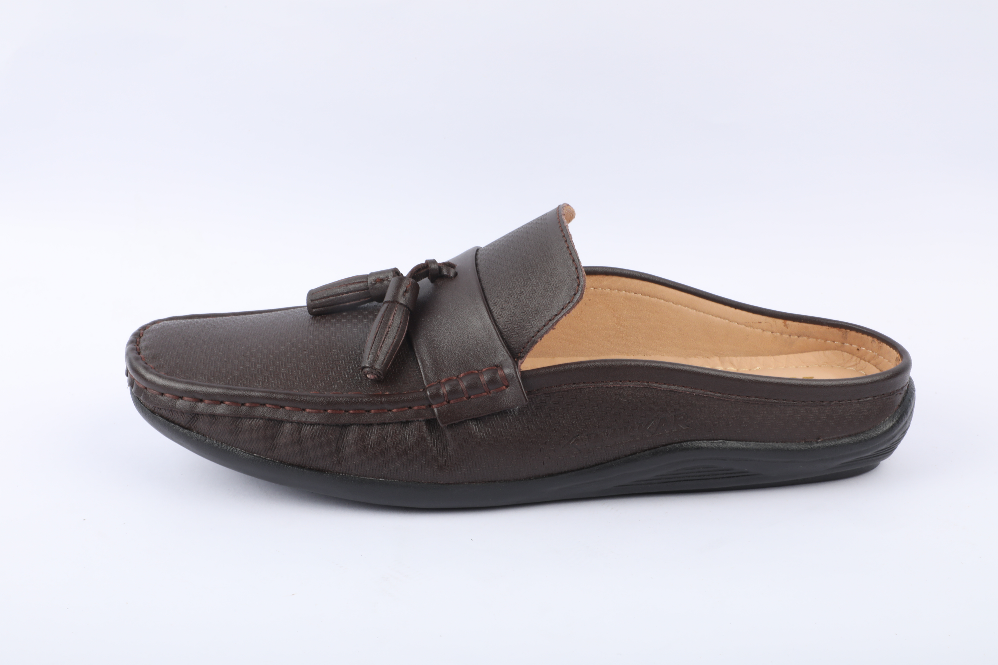 Picture of Mens Half Shoe-Brown-85550004539