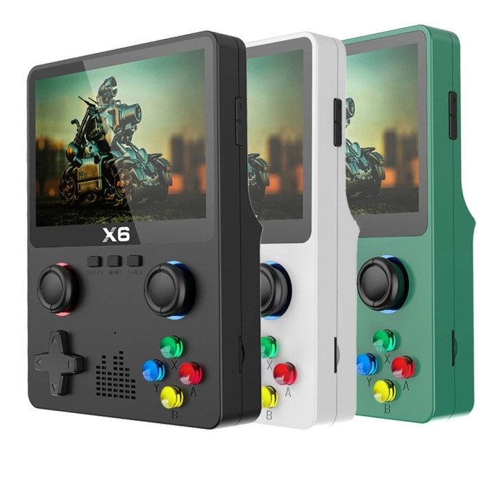 Picture of X6 Retro Handheld Game Console Color Random Picture of X6 Retro Handheld Game Console Color Random