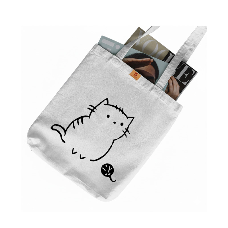 Picture of Large Canvas Tote Bag with Zipper – Perfect for College, Travel, and Work for Women and Girls Picture of Large Canvas Tote Bag with Zipper – Perfect for College, Travel, and Work for Women and Girls