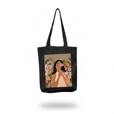 Picture of Samia Craft Canvas Zipper Tote Bag for Women – Ideal for Gym, Work, School, and Daily Essentials Picture of Samia Craft Canvas Zipper Tote Bag for Women – Ideal for Gym, Work, School, and Daily Essentials