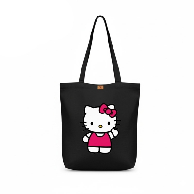 Picture of Eco-Friendly Canvas Zipper Tote Bag for Women – University, College, Beach, and Travel Essential Picture of Eco-Friendly Canvas Zipper Tote Bag for Women – University, College, Beach, and Travel Essential