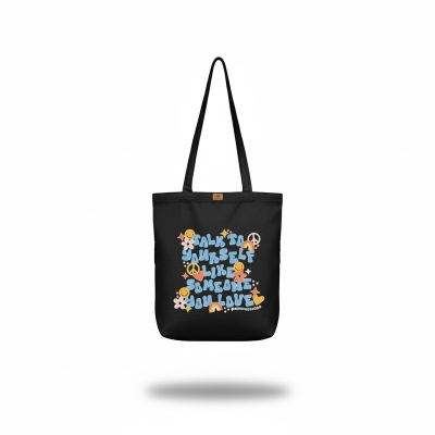 Picture of Canvas Tote Bag with Zipper for University Students – For Women, College, & Travel Picture of Canvas Tote Bag with Zipper for University Students – For Women, College, & Travel