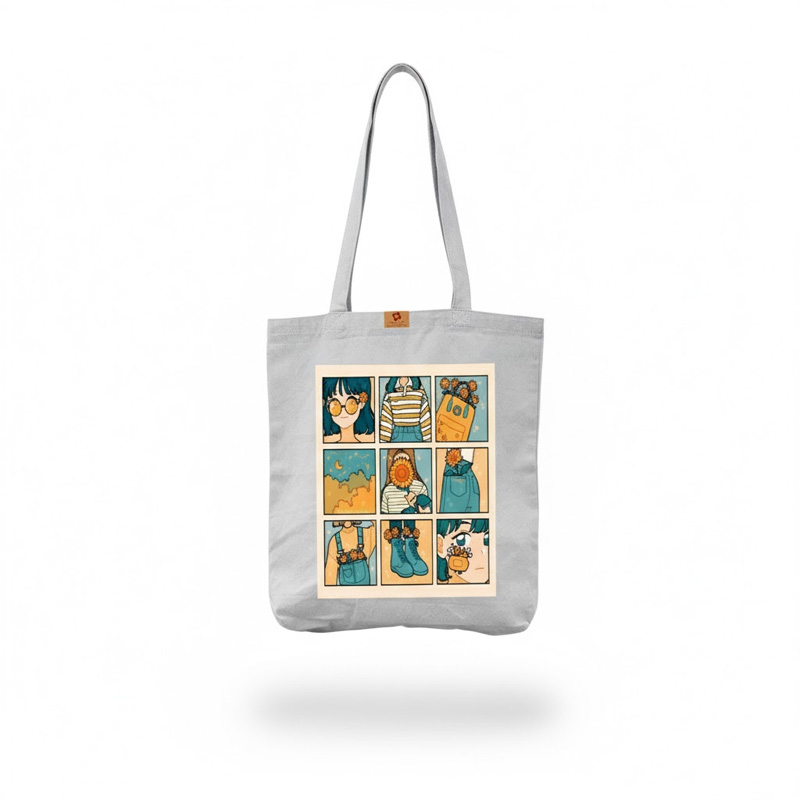 Picture of Samia Craft Modern Canvas Zipper Tote Bag for Girls – Great for University, College, Shopping & Gym Picture of Samia Craft Modern Canvas Zipper Tote Bag for Girls – Great for University, College, Shopping & Gym