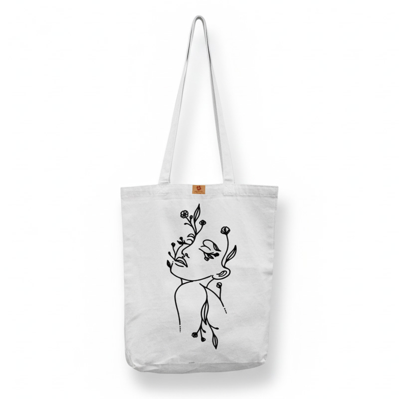 Picture of SamiaCrafts Trendy Women Art Designed Cotton Canvas Fabric Tote Bag With Zipper - Hand Shoulder Bag - School Coll ge University Picture of SamiaCrafts Trendy Women Art Designed Cotton Canvas Fabric Tote Bag With Zipper - Hand Shoulder Bag - School Coll ge University