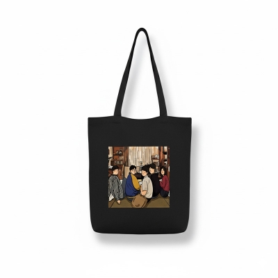 Picture of Samia Craft Durable Canvas Tote Bag for Girls with Zipper Closure – Perfect for College, University, & Travel Picture of Samia Craft Durable Canvas Tote Bag for Girls with Zipper Closure – Perfect for College, University, & Travel