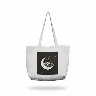 Picture of SamiaCrafts Tote Bag For Women'S With Zipper - Tote Bag Picture of SamiaCrafts Tote Bag For Women'S With Zipper - Tote Bag