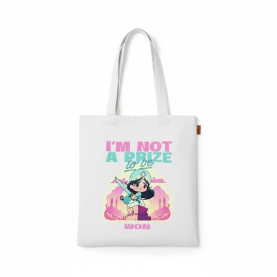 Picture of Samia Craft Canvas Carnival: Eco-Friendly Tote Bag in Multicolor