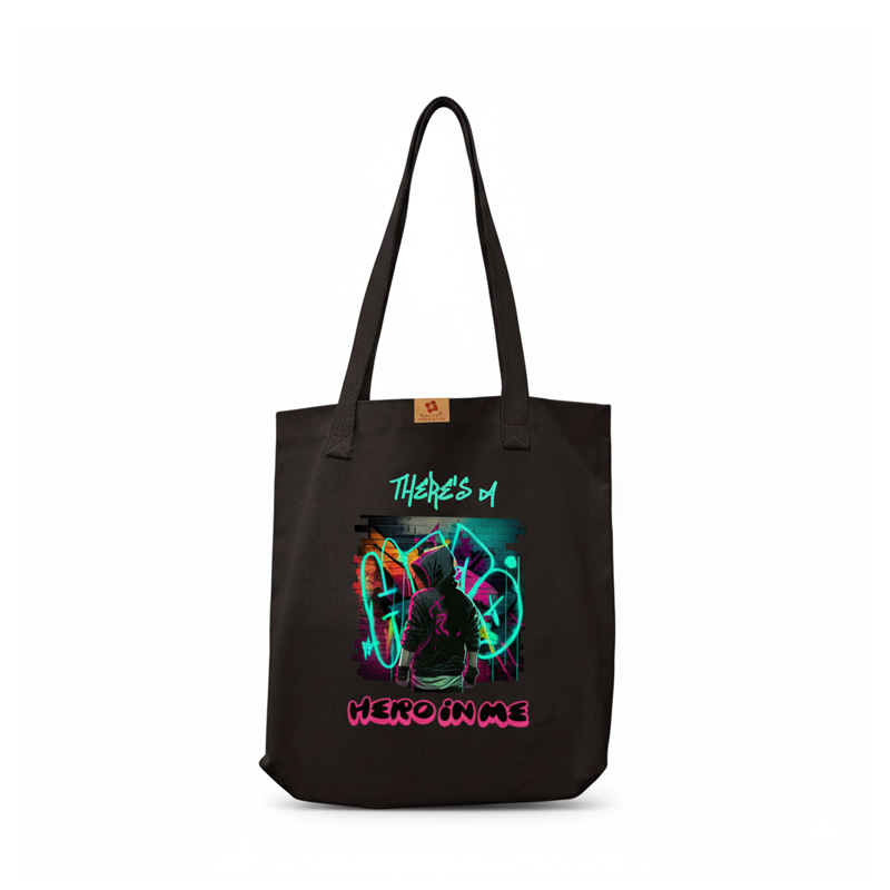 Picture of Samia Craft Canvas Connoisseur: Digital Print Tote in Rich Colors