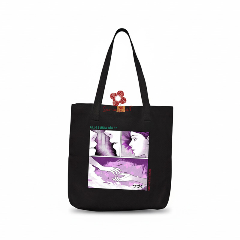 Picture of Samia Craft Stylish Sustainability: Cotton Canvas Tote in Chic Prints