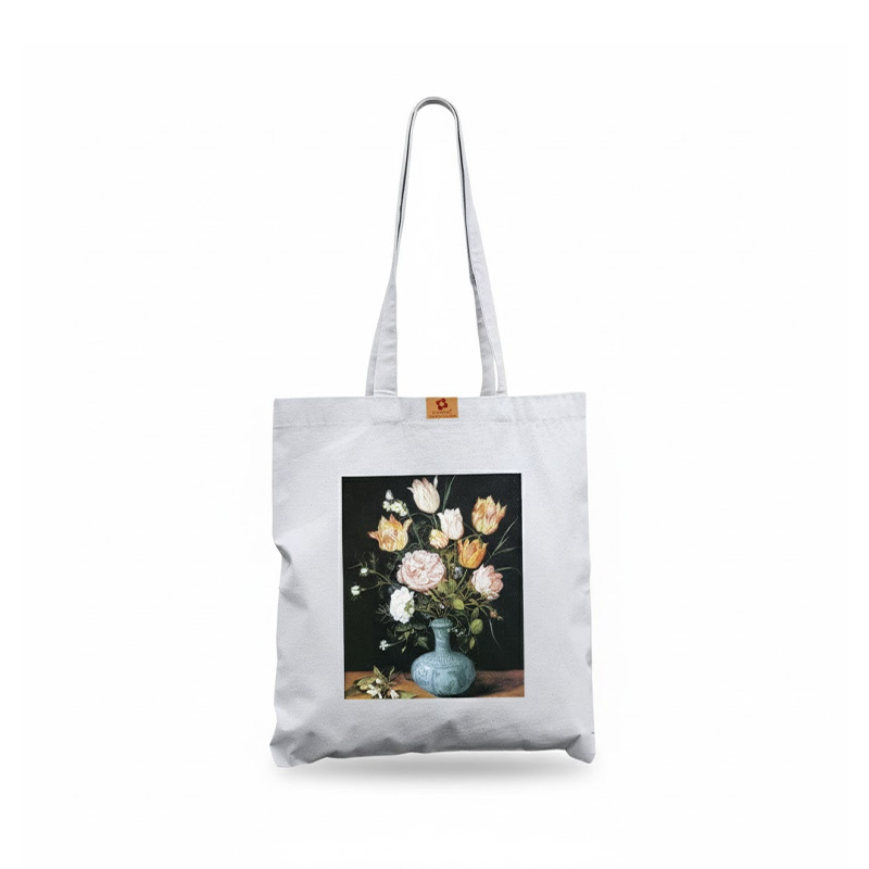 Picture of Samia Craft EveryDay Elegance: Stylish Canvas Tote Bag in Color Burst