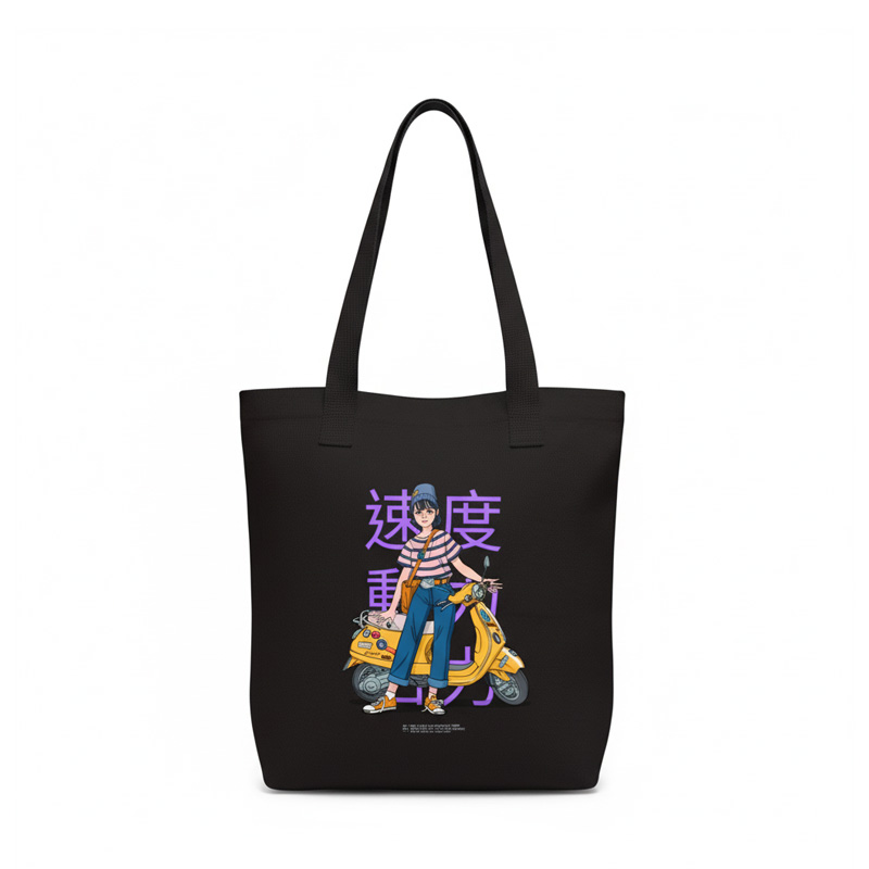 Picture of Samia Craft Sustainable Style: Cotton Canvas Tote in Colorful Prints