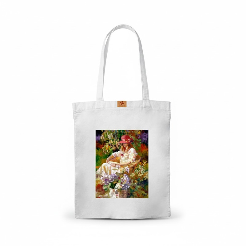 Picture of Samia Craft Charm in the Cart: Girls' Eco-Friendly Daily Tote Bag