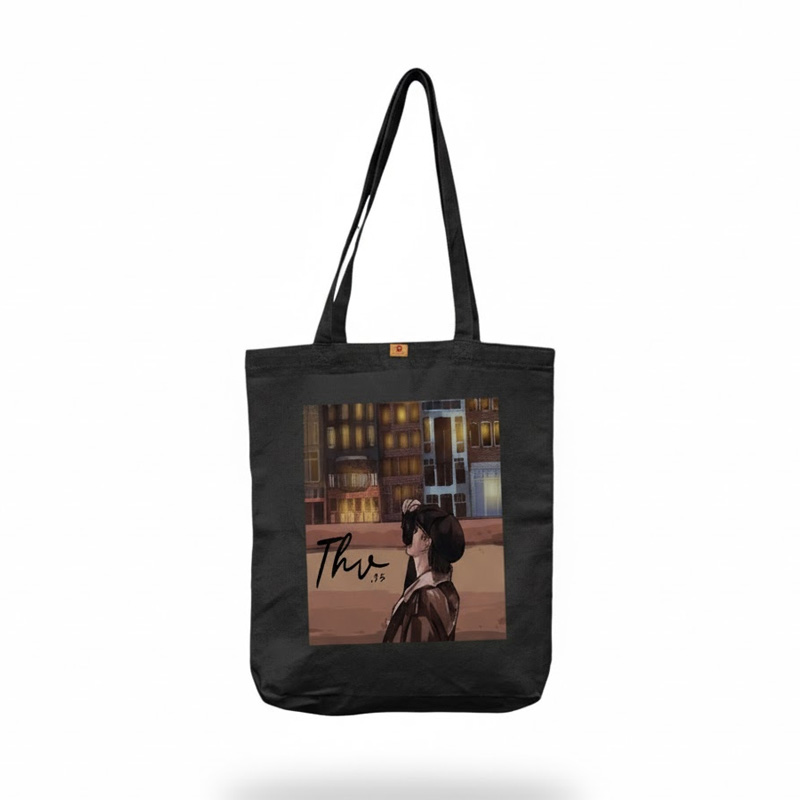 Picture of Samia Craft Anime Design Friendly Elegance Cotton Canvas Tote Bag with Zipper in Vivid Hues - for Young Anime Lover trendy  Designe For School Picture of Samia Craft Anime Design Friendly Elegance Cotton Canvas Tote Bag with Zipper in Vivid Hues - for Young Anime Lover trendy  Designe For School