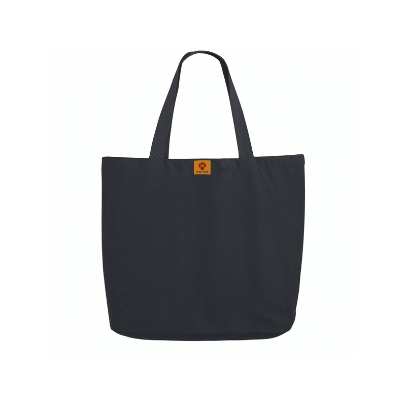 Picture of Samia Crafts Fashionable Simple Plain Solid Color Hand and Shoulder Canvas Tote Bag For Girls With Zipper for Everyday Daily Use