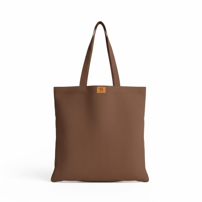 Picture of SamiaCrafts 13/14Inch Top Handle Tote Canvas Bag Coffee Color With Zipper - Simple, Plain, Solid Color Beautiful Hand and Shoulder Bag for Everyday and Daily Use Picture of SamiaCrafts 13/14Inch Top Handle Tote Canvas Bag Coffee Color With Zipper - Simple, Plain, Solid Color Beautiful Hand and Shoulder Bag for Everyday and Daily Use